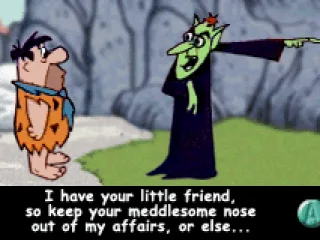 Meeting Dr. Sinister who tells you he has kidnapped Barney.