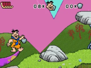 Sliding from the dino tail.