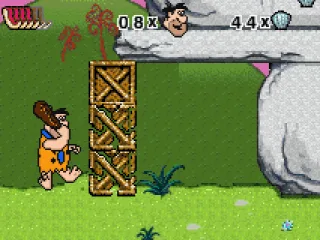 You can use the club to break boxes too.