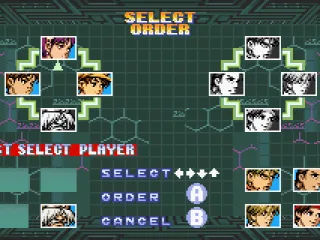 Choosing the battle order.