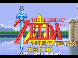 Title screen ( A Link To The Past)