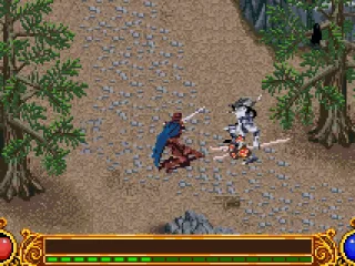 Aragorn Fights an Orc