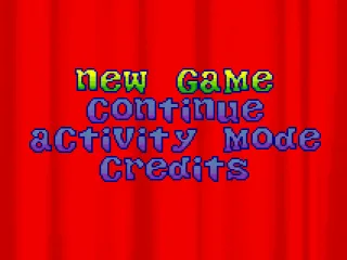 Main menu