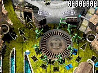 Here is the middle of the Wondering table as you watch the zombie walking around