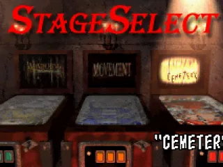 Select which stage (table) to play on