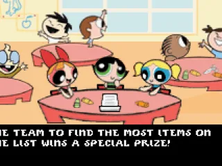 The girls need to find the items on their list