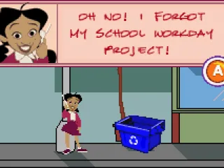 ...and has also forgotten that she's working with her dad today