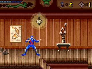 Inside a peasant's hut.