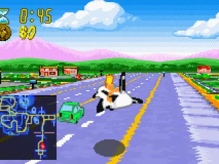 Bart's soap box race cart