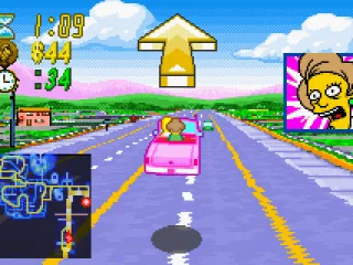 When you pick up a fare an arrows points you in the direction they need dropping off at