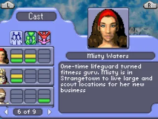 Relationships screen