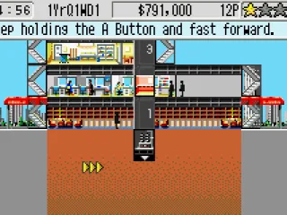 Using the fast forward mode to speed up the time.