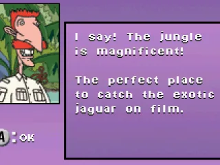 Nigel is about to begin his TV show.