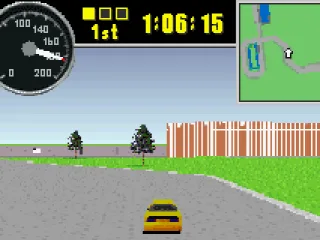 This track's special feature is grass.