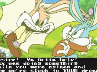 Intro: Buster gets a call from inside his psychic from Babs demanding help