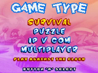 Choose what kind of game you would like to play