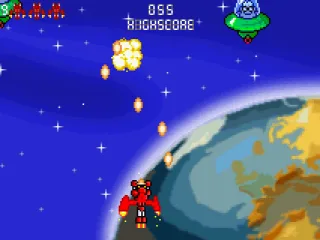 Shmup mini-game.