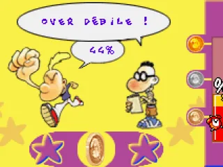 After completing a level, the game ranks you. Guess I'm above an idiot when it comes to this game.