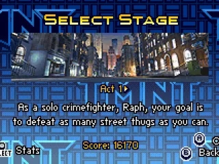 There are several stages to play, but you have to unlock them first.