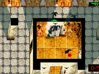 The first hostage is located