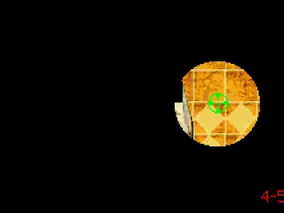 The sniper rifle view is good for killing enemies at a distance