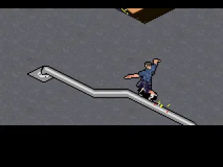 Tony will perform each maneuver before you: now, he is exemplifying a 50-50 Grind.