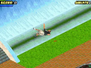 You fell off the board