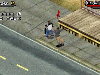 You can speak with people in this game to learn