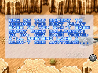 Can't even shoot down balloons