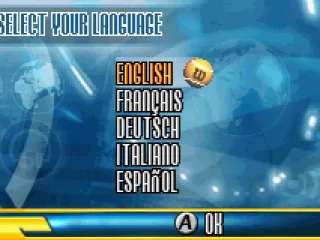 Language selection