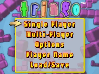Main menu