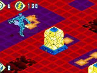 Datacubes can hold energy, chips or weapon powerups