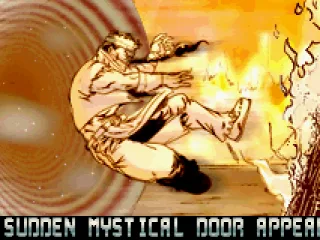 Introduction frame - a mysterious portal absorbs Tal'Set and sends him to another dimension.