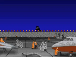 Merchant Galactic port landing