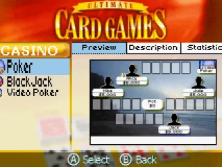 Casino card games