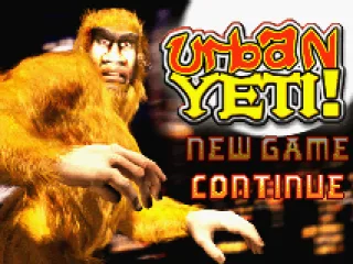 Title screen and main menu