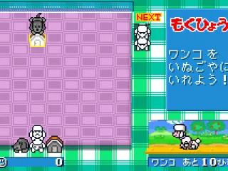 Dogs will enter any house of the matching colour.