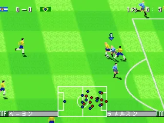 Trying to pass two defenders just doesn't cut it in this game