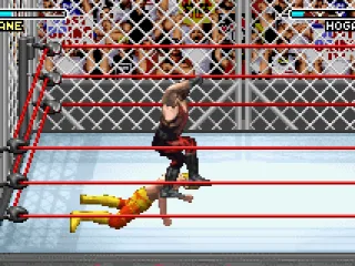 Stomping on his head