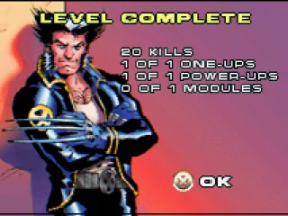 Status of level cleared.