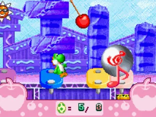 Play some notes with the ball