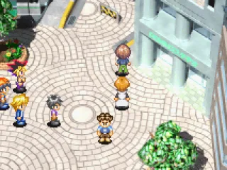 Outside in Battle City