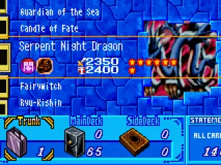 Arrange your deck and side deck