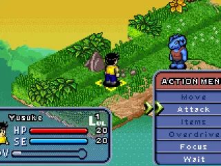 The first fight against a demon