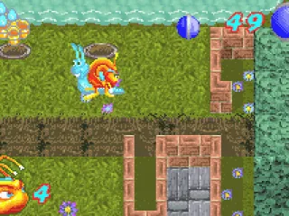 If you zap the snail, it will only come out of its house and move around.