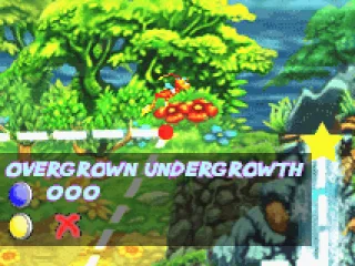 The map from which all levels are accessed. It is possible to visit a level again.