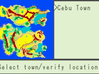 Select leads to a map