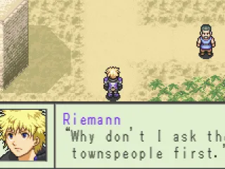 Translation: Nothing will happen until you haven't searched this town from top to bottom!