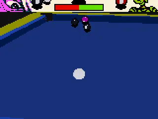 Going to shoot the 8-ball