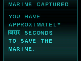 Captured marines can be saved.